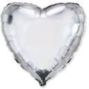Inima Silver cu Heliu 46cm