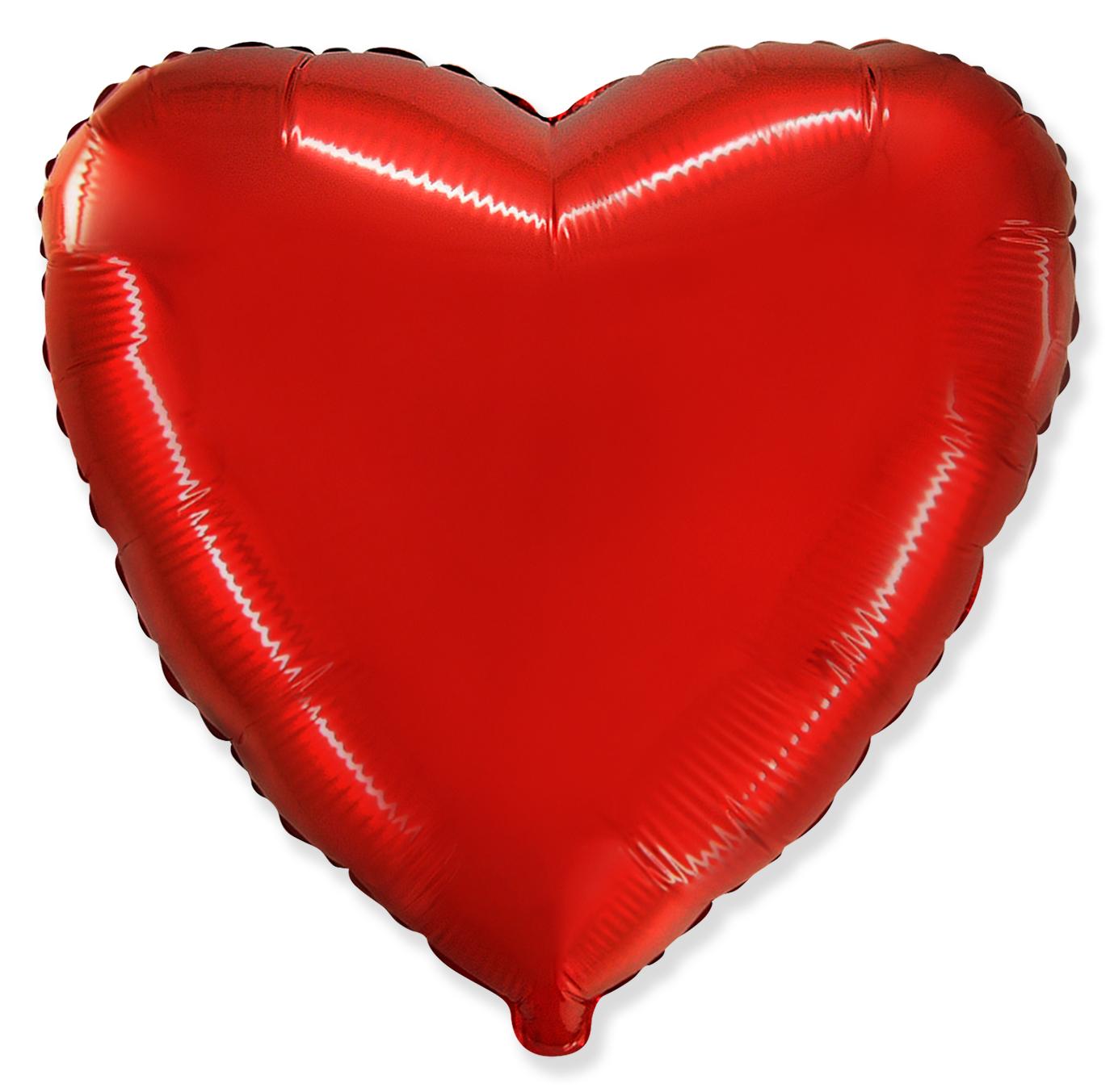 Inima Red cu Heliu 46cm