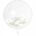 Bubble 60 cm cu Pene Ivory