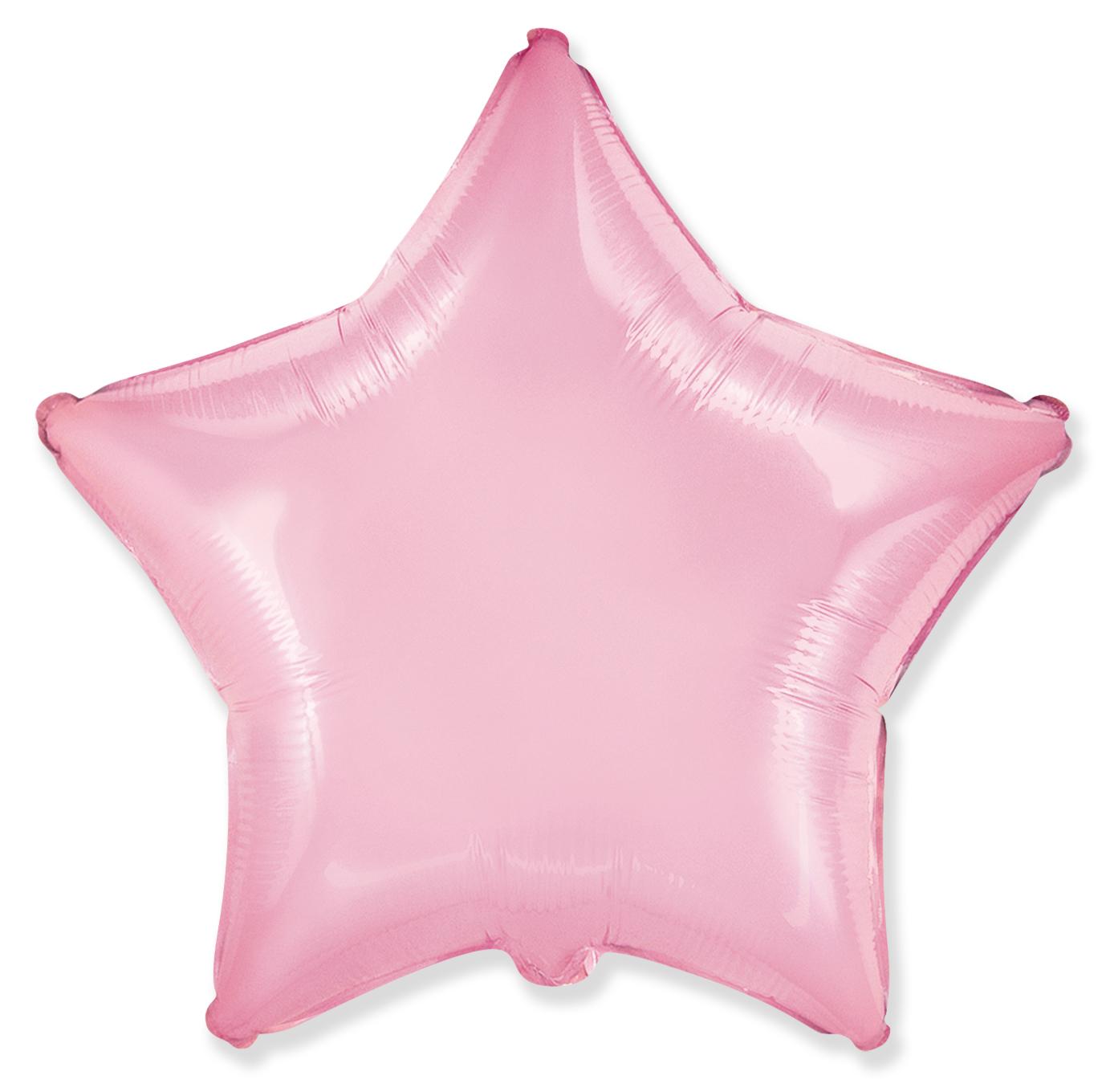 Stea Pastel Pink cu Heliu 46cm