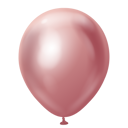 Balon Latex Chrome Mouve 30 cm