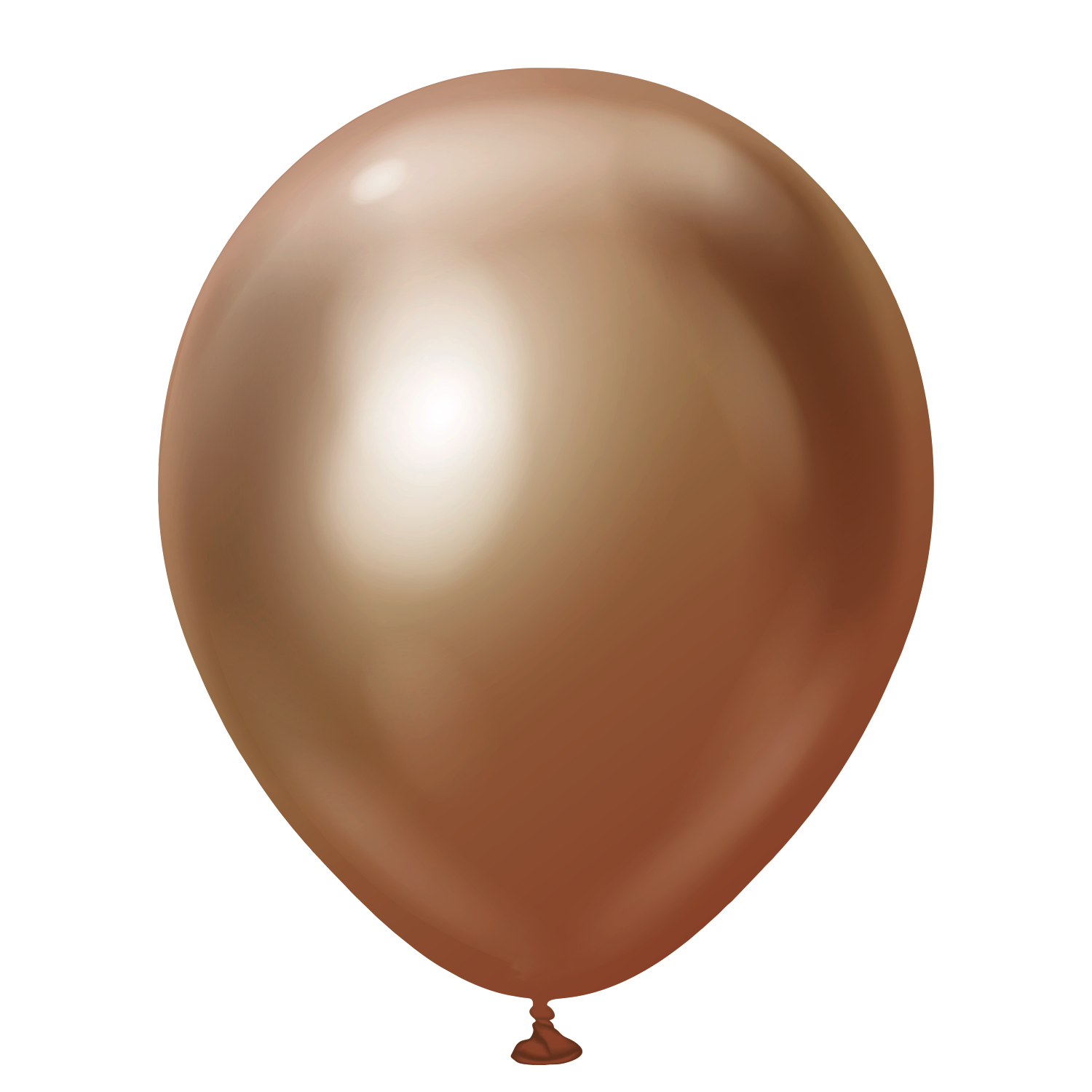 Balon Latex Chrome RoseGold 30 cm