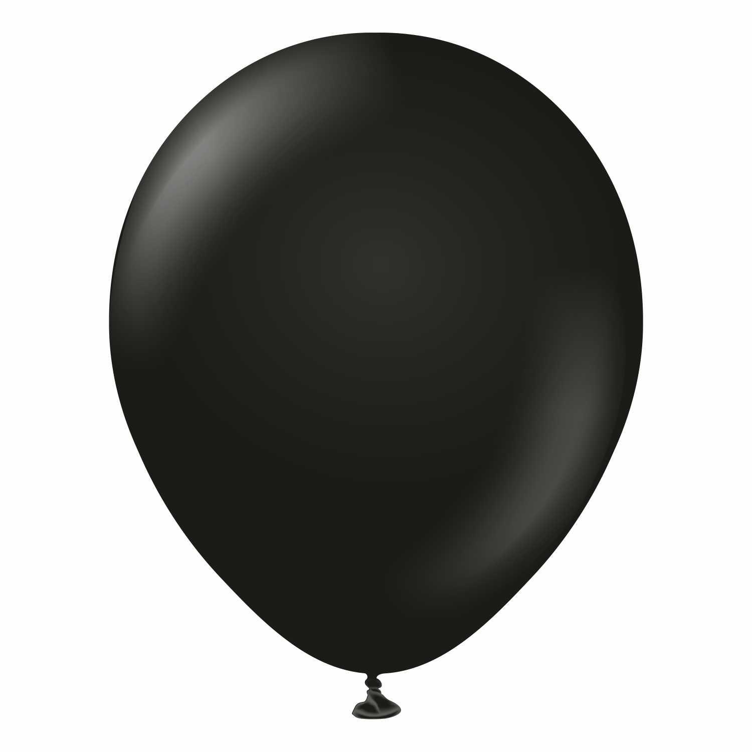 Balon Latex Black 30 cm