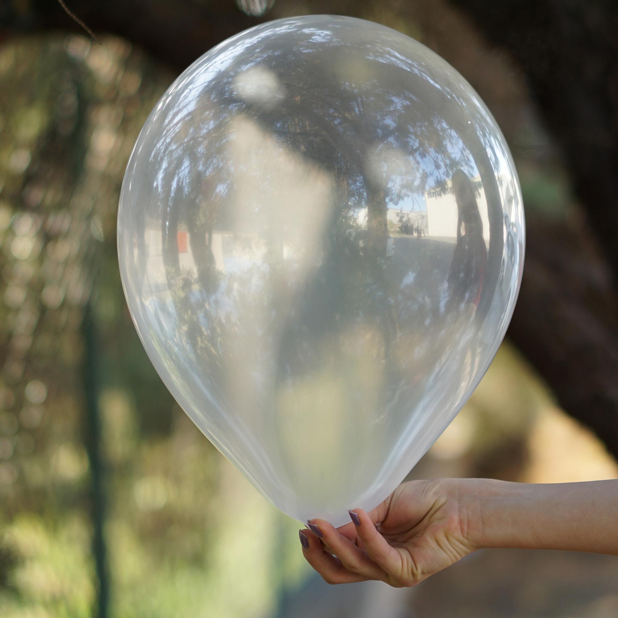 Balon Latex Transparent 30 cm