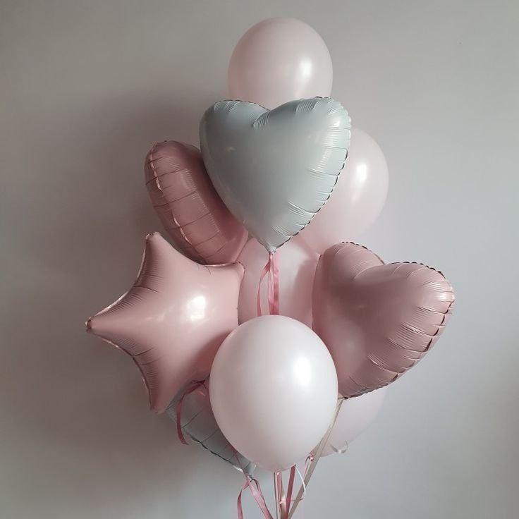 Set Birthday Sweets – Baloane din Folie Albe și Roz | Nr. 159
