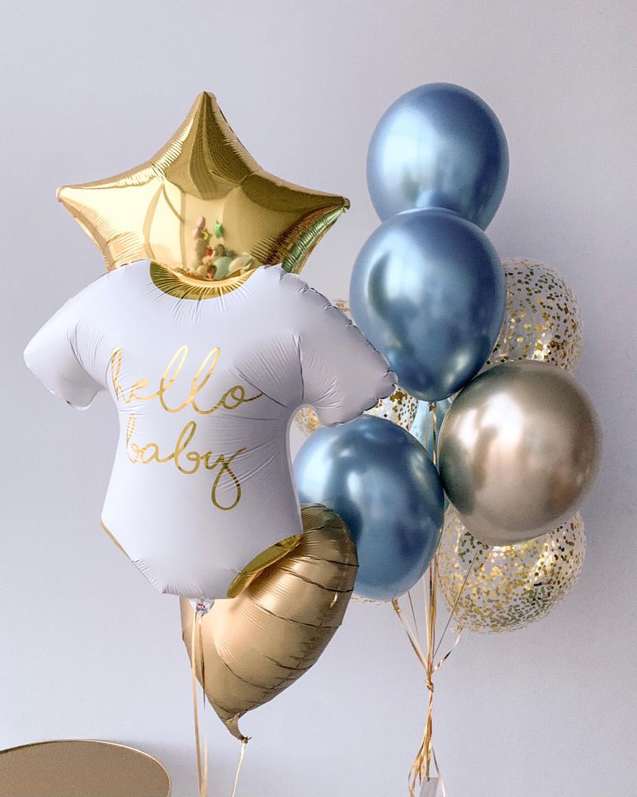Set baloane heliu HelloBaby – Nr. 418