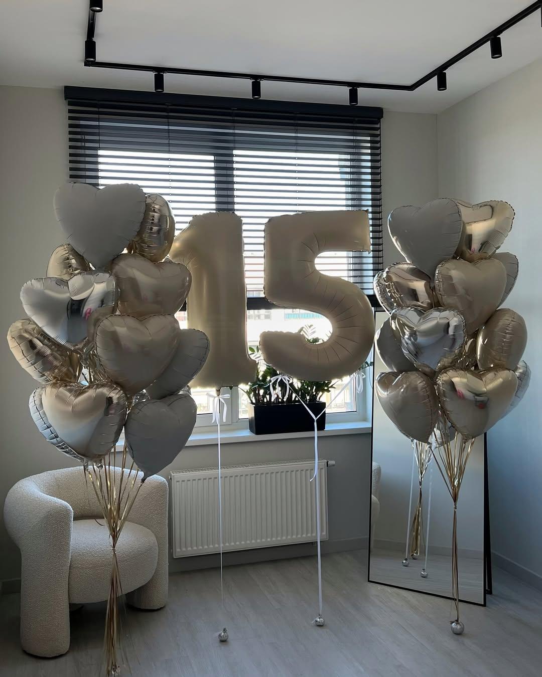 Set baloane heliu Birthday Girl – Nr. 443