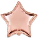 Stea Rose Gold cu Heliu 46cm